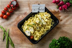 Pasta met gemarineerde kip Dagschotels Webshop