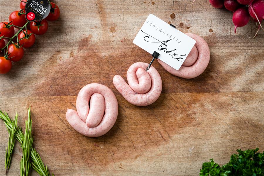 Kalfsworsten (chipolata) Kalfsworsten (chipolata) Webshop