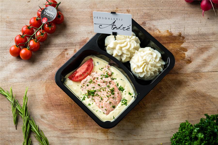 Puree met zalm Puree met zalm Webshop